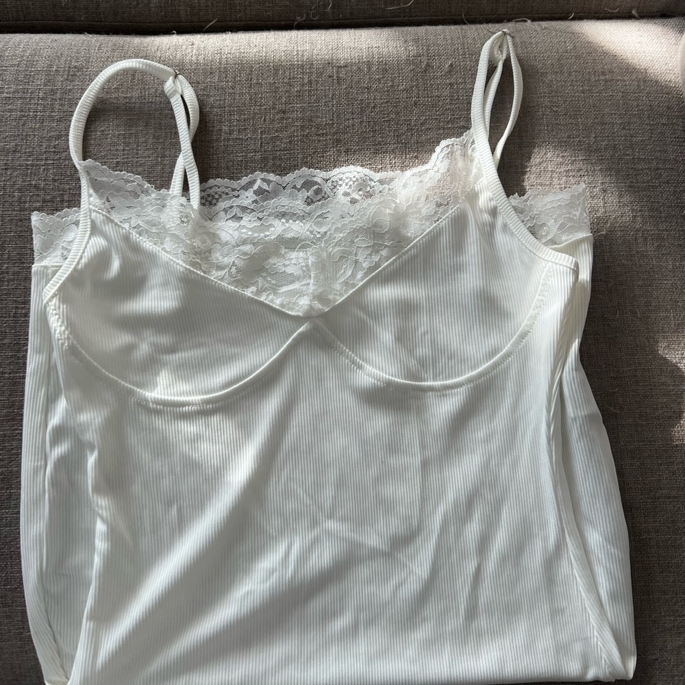 Lace White Dress